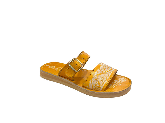 Huarache Dama-020 Amarillo